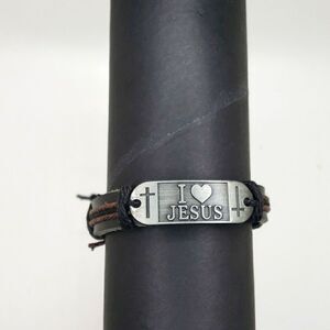 I love Jesus Adjustable bracelet